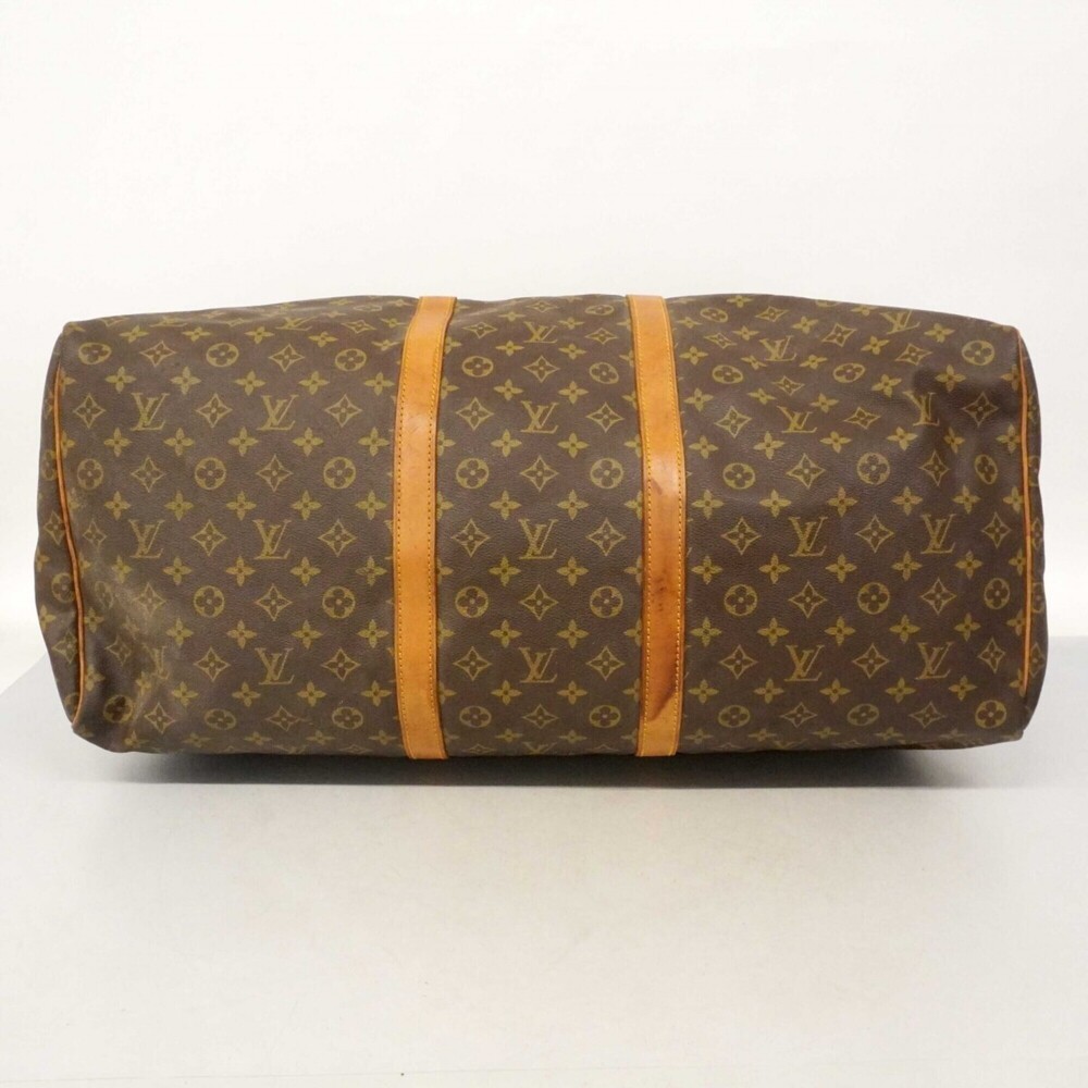 LOUIS VUITTON Brown Monogram Keepall 60 Boston Bag - Picture 3 of 12